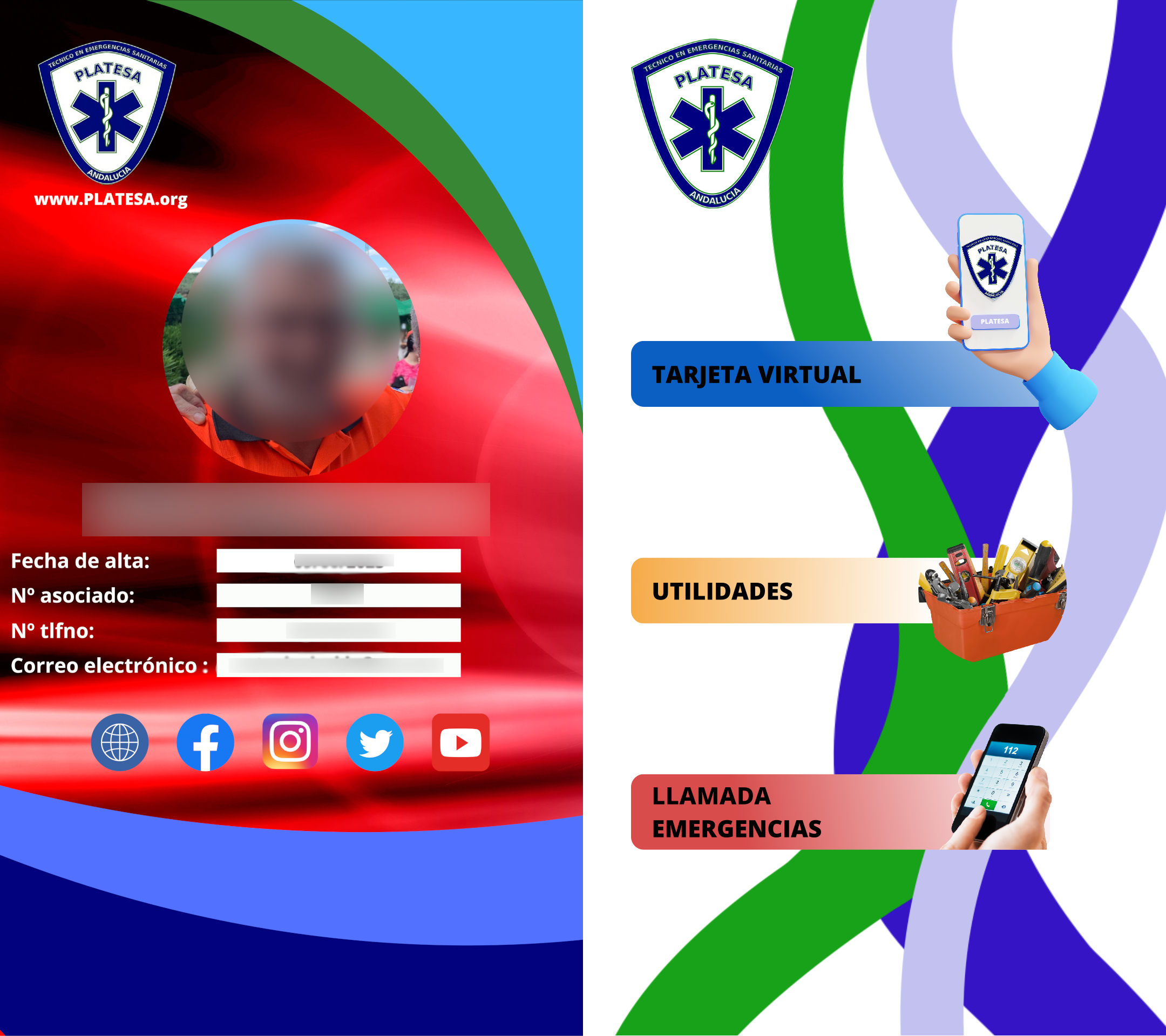 Aplicación de PLATESApp
